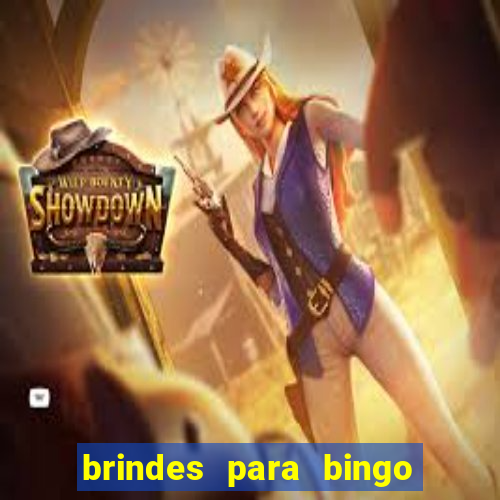 brindes para bingo de empresa